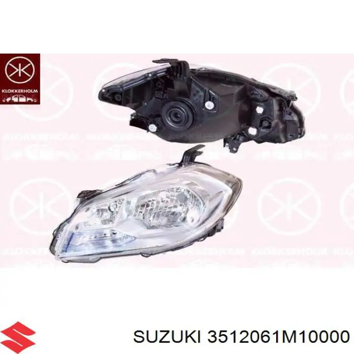 35120-61M10-000 Suzuki faro derecho