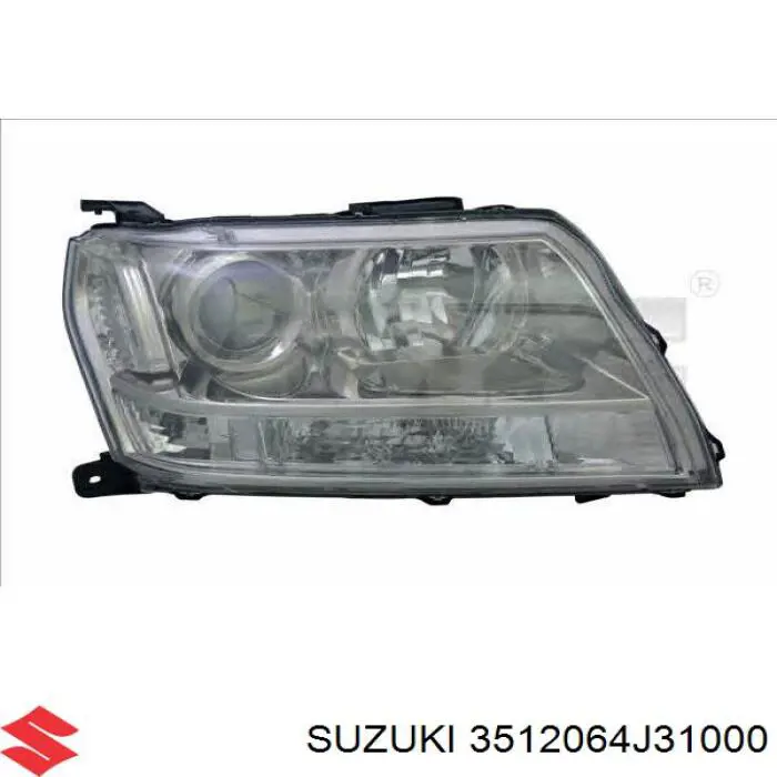 3512064J31000 Suzuki faro derecho