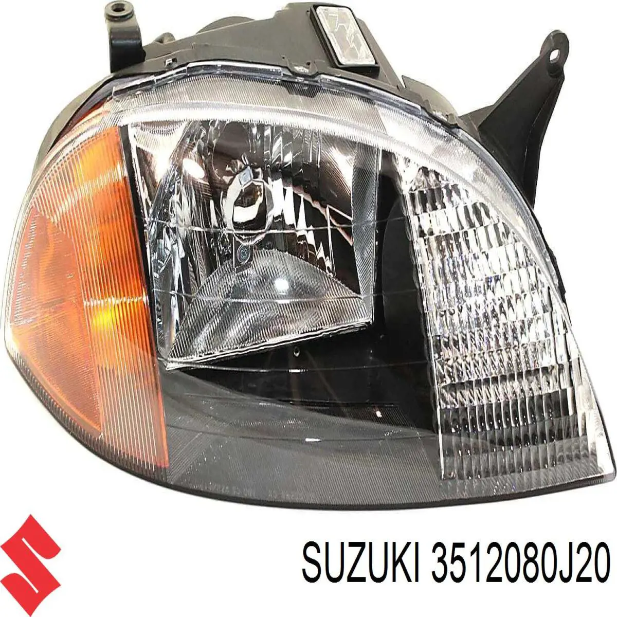 3512080J20 Suzuki faro derecho