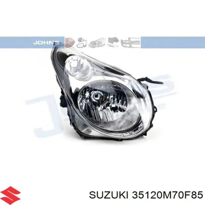 Faro derecho para Suzuki Alto 3 (EF)