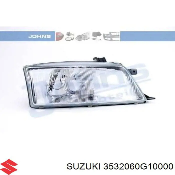 3532060G10000 Suzuki faro izquierdo