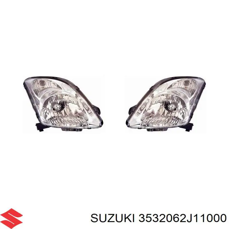 3532062J11000 Suzuki faro izquierdo