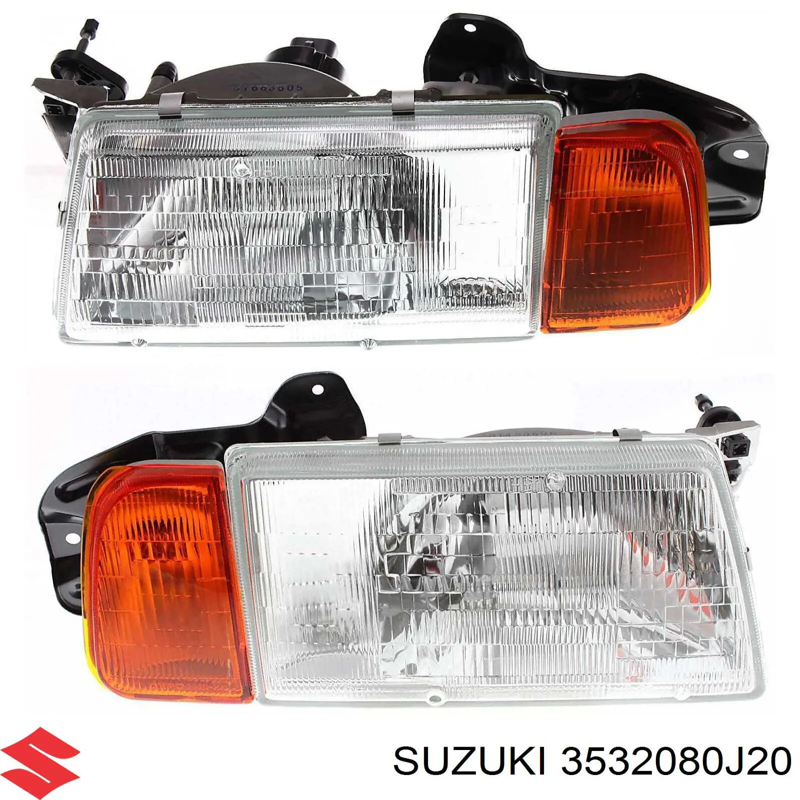 Faros delantero izquierdo para Suzuki SX4 