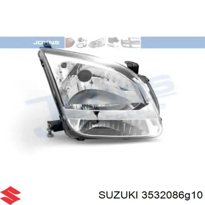 Faro izquierdo para Suzuki Ignis (FH)