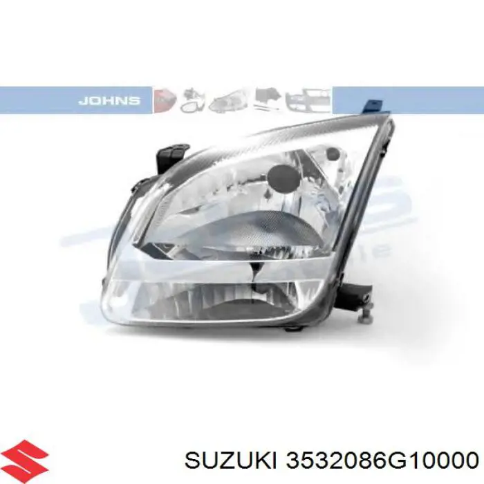 35320-86G10-000 Suzuki faro izquierdo