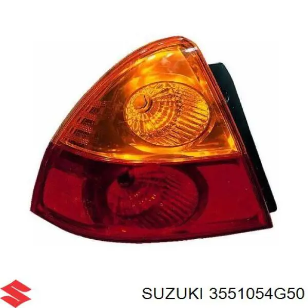 Luz antiniebla derecha para Suzuki Liana (ER)