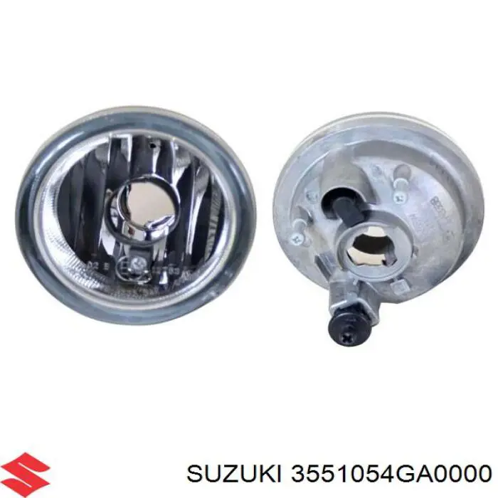 Luz antiniebla derecha para Suzuki SX4 (GY)