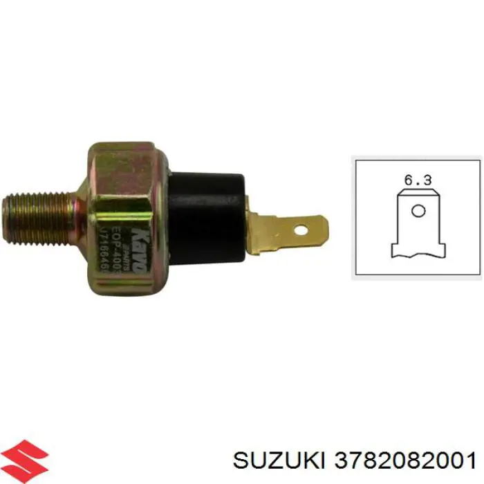 Manómetro de presión de aceite Suzuki 3782082001 precio, desde 4,54 EUR