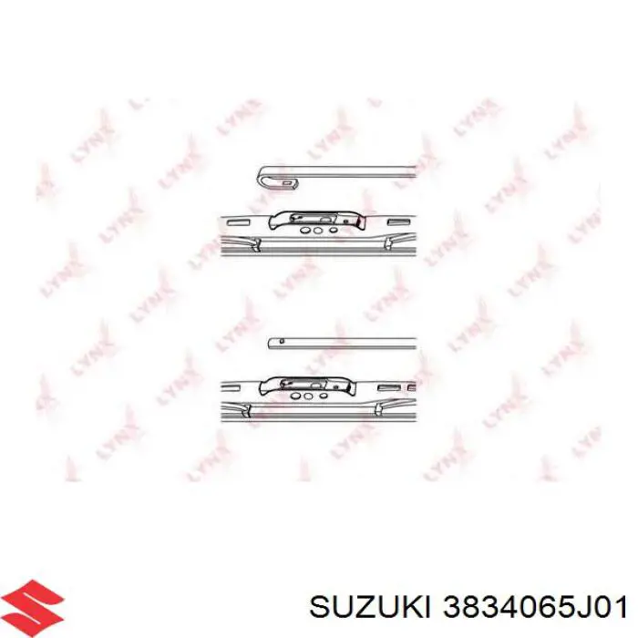 3834065J01 Suzuki limpiaparabrisas de luna delantera copiloto