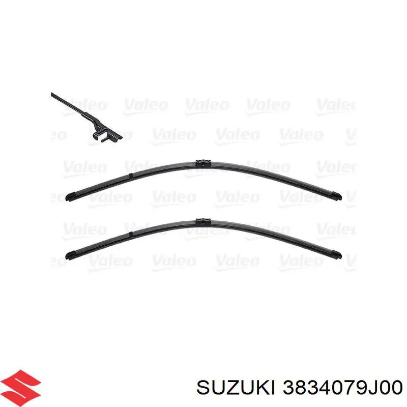 Escobilla del limpiaparabrisas del lado del pasajero Suzuki 3834079J00 precio, desde 9,92 EUR