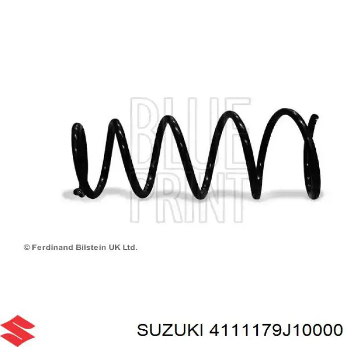 4111179J10000 Suzuki muelle de suspensión eje delantero