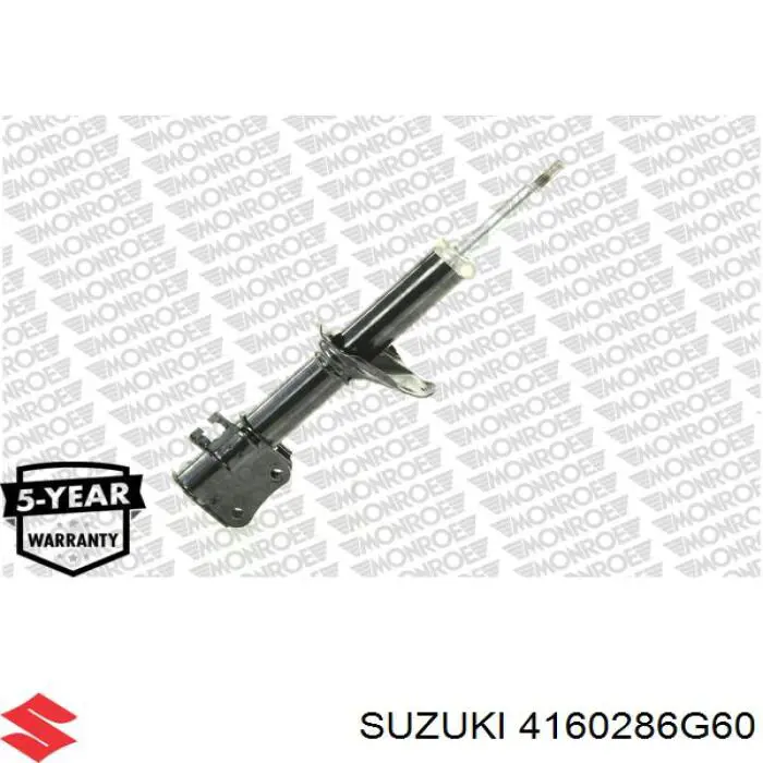 Comprar 4160286G60 Suzuki Amortiguador delantero izquierdo