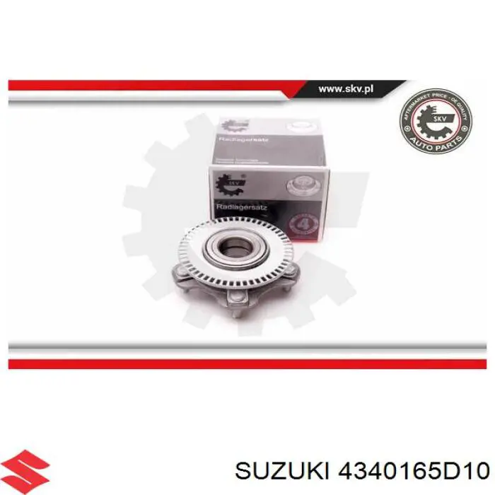 4340165D10 Suzuki cubo de rueda delantero