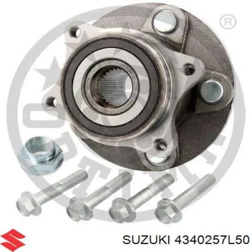 4340257L50 Suzuki cubo de rueda delantero