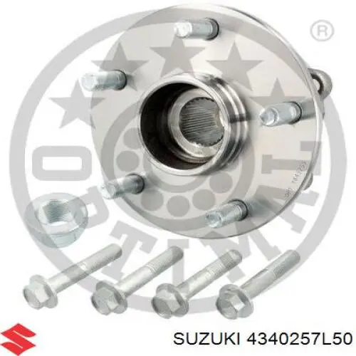 Buje de rueda delantero Suzuki 4340257L50 precio, desde 81,66 EUR