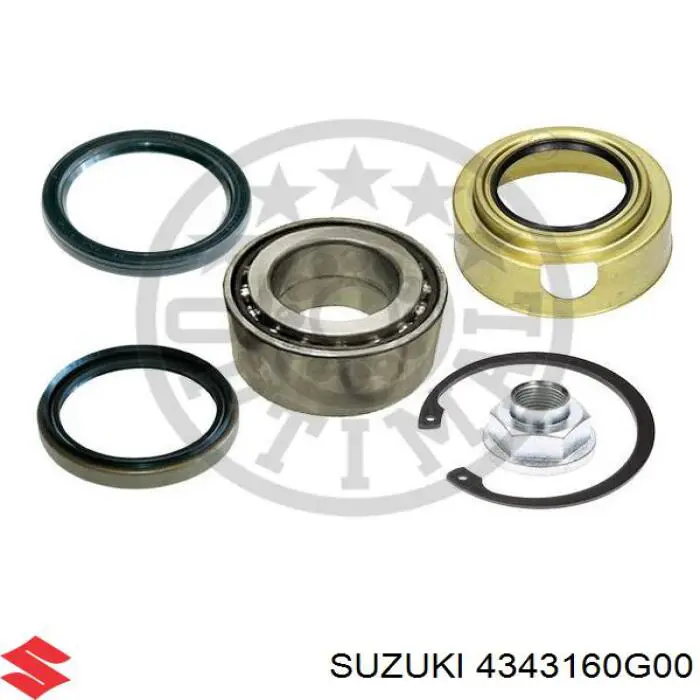 Comprar 4343160G00 Suzuki Retén interior del cubo de rueda delantero