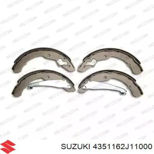 4351162J11 Suzuki Tambor de freno trasero