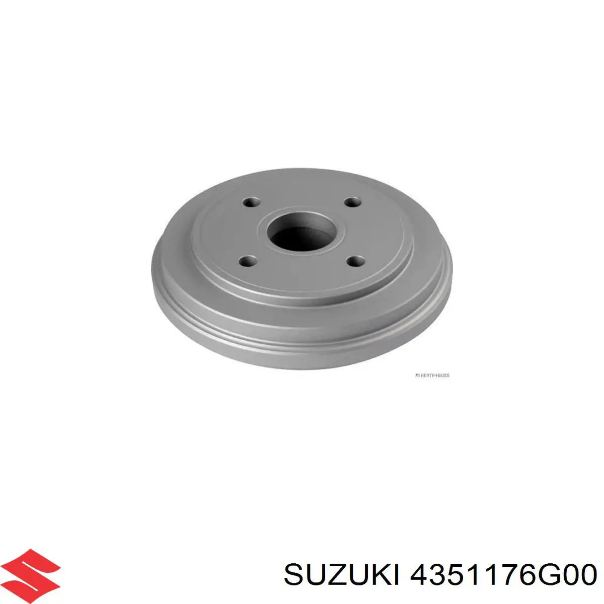 4351176G00 Suzuki freno de tambor trasero