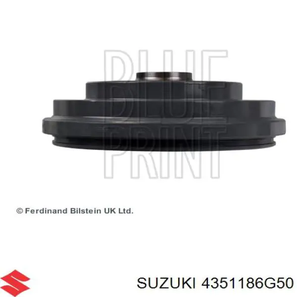 Tambor de freno trasero Suzuki 4351186G50 precio, desde 58,44 EUR