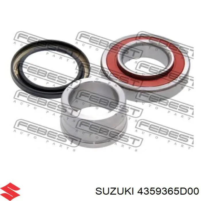 Comprar 4359365D00 Suzuki Cojinete de rueda trasero