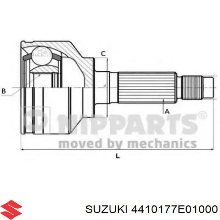 4410177E01000 Suzuki junta homocinética exterior delantera