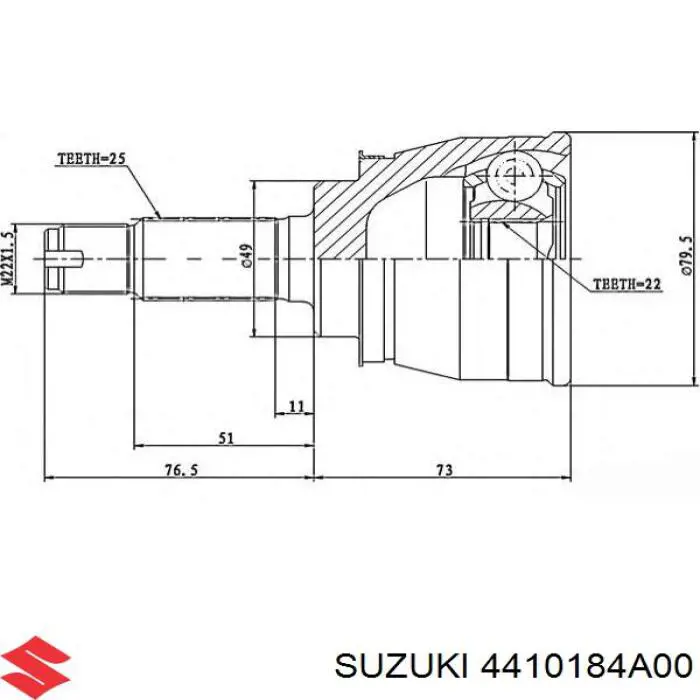 4410184A00 Suzuki