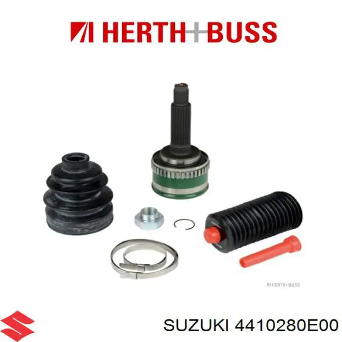 4410280E01000 Suzuki árbol de transmisión delantero izquierdo