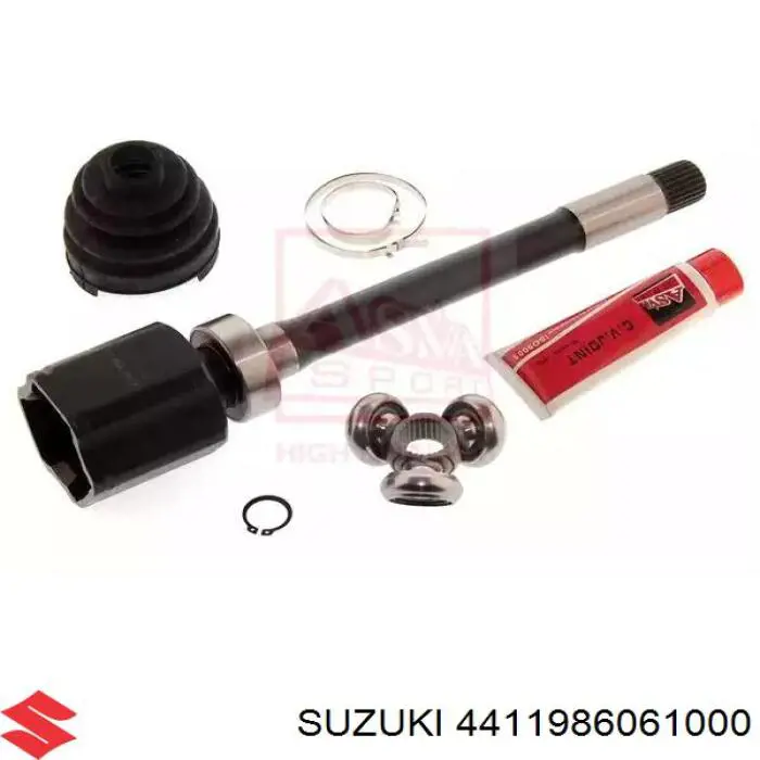 4411986061000 Suzuki fuelle, árbol de transmisión delantero interior