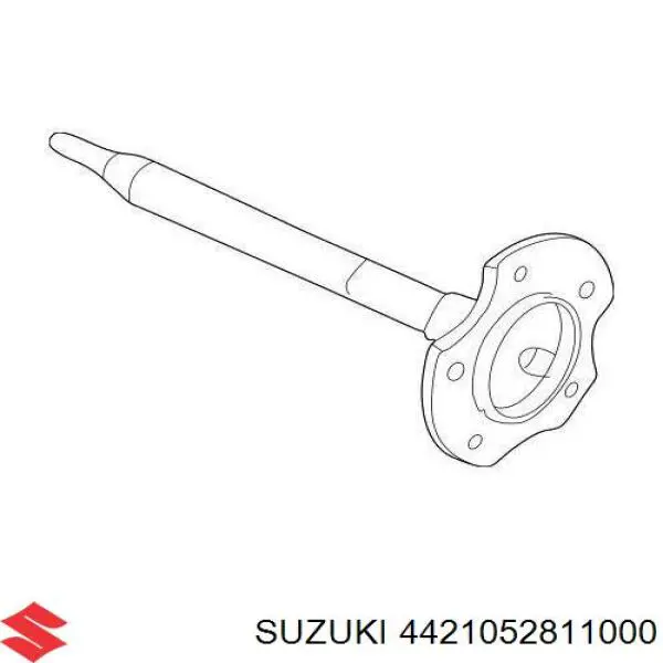 Árbol de transmisión trasero derecho para Suzuki XL-7 