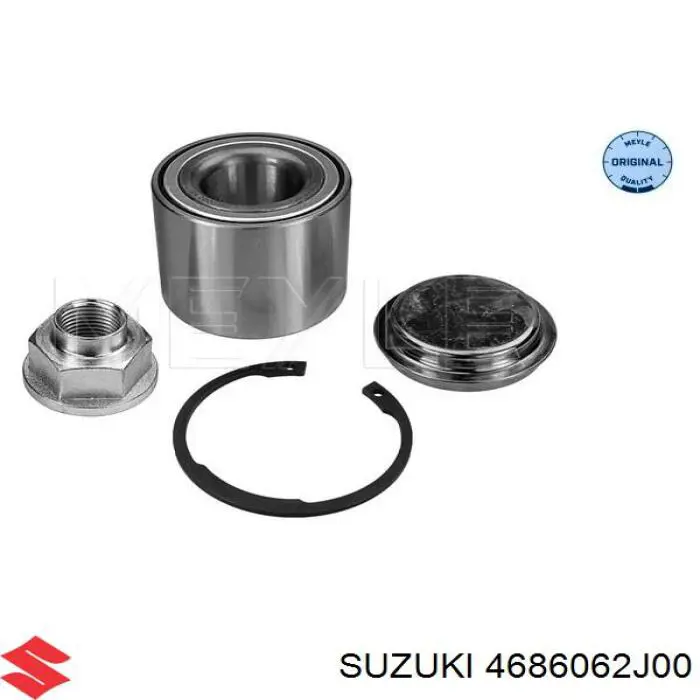 4686062J00 Suzuki cojinete de rueda trasero