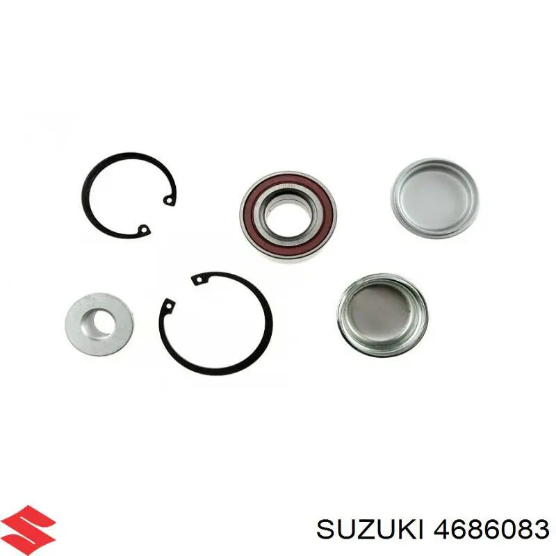 4686083 Suzuki cojinete de rueda trasero