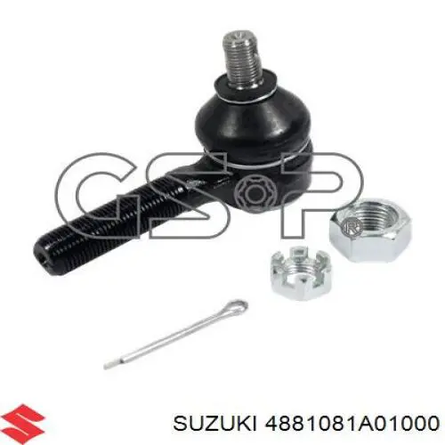 48810-81A01-000 Suzuki rótula barra de acoplamiento exterior