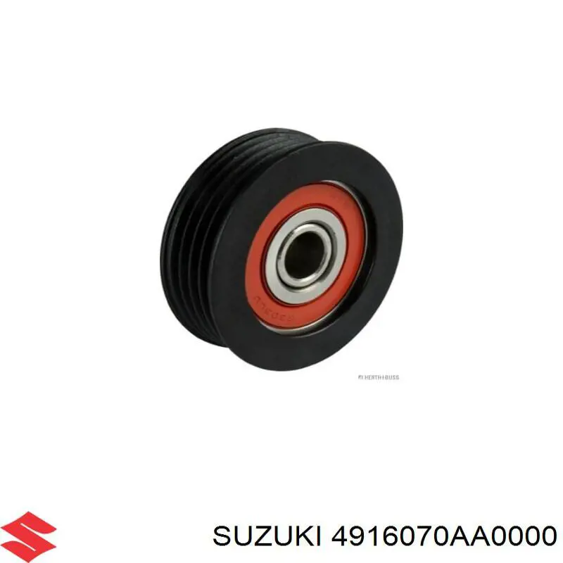 Rodillo, correa trapecial poli V Suzuki Vitara LY