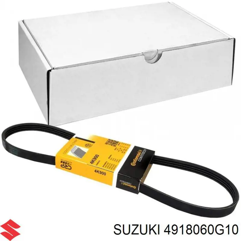 Correa de transmisión trapezoidal Suzuki 4918060G10 precio, desde 9,57 EUR