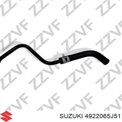 Comprar 4922065J51 Suzuki Manguera de baja presión de dirección asistida, de la cremallera al depósito