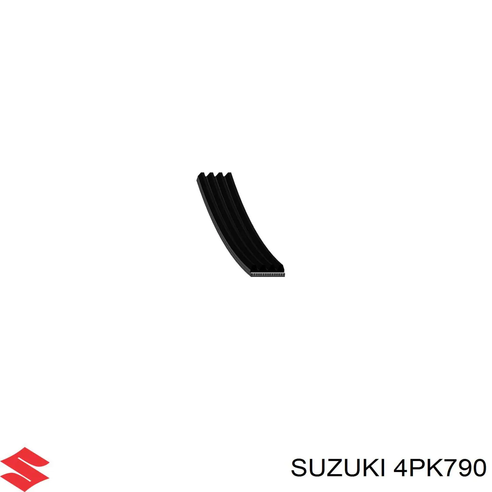 4PK790 Suzuki correa trapezoidal