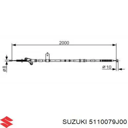 5110079J00 Suzuki