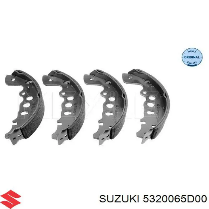 5320065D00 Suzuki zapatas de frenos de tambor traseras