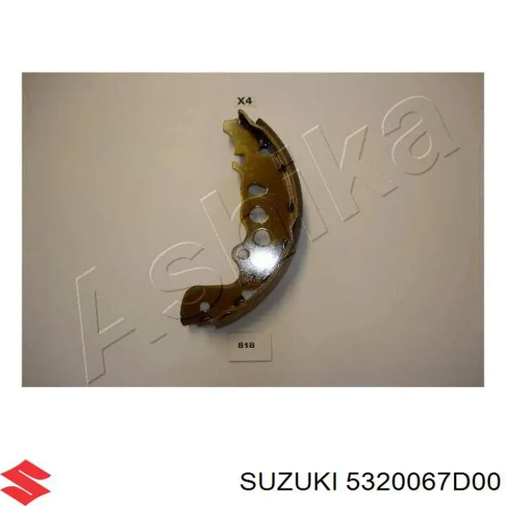 5320067D00 Suzuki Zapatas de freno de tambor traseras