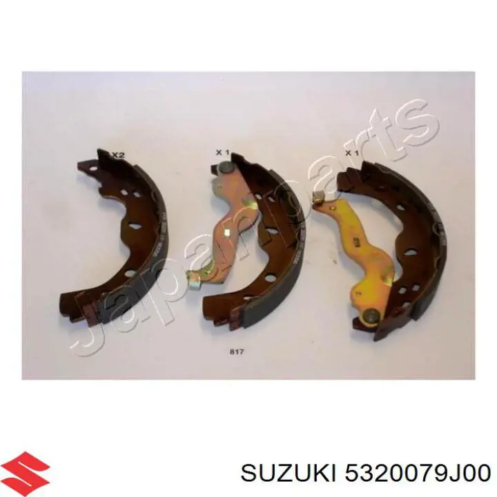 5320079J00 Suzuki zapatas de frenos de tambor traseras