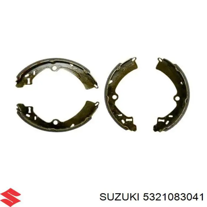 5321083041 Suzuki zapatas de frenos de tambor traseras