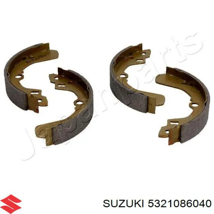 Zapatas de freno de tambor traseras Suzuki 5321086040 precio, desde 30,42 EUR
