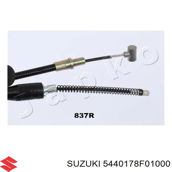 5440178F01000 Suzuki cable de freno de mano trasero derecho