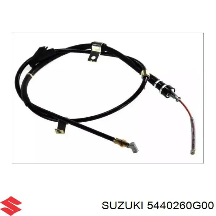 5440260G00 Suzuki cable de freno de mano trasero izquierdo