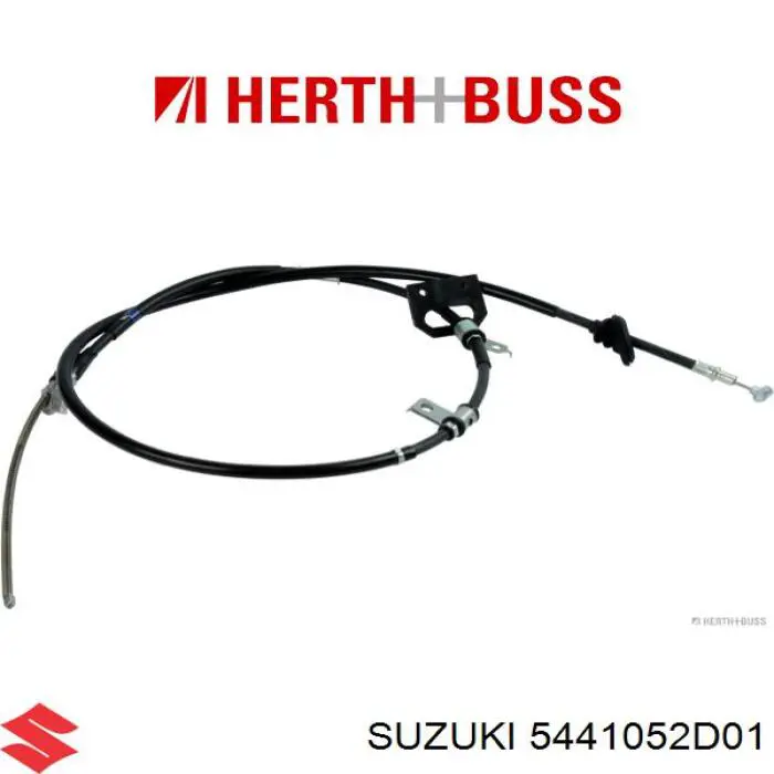 5441052D01 Suzuki cable de freno de mano trasero derecho