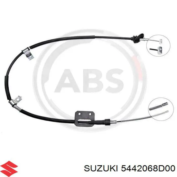 Cable de freno de mano trasero izquierdo Suzuki 5442068D00 precio, desde 30,37 EUR
