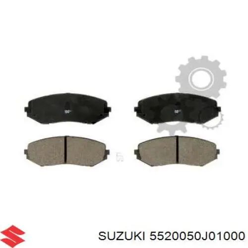 55200-50J01-000 Suzuki pastillas de freno delanteras