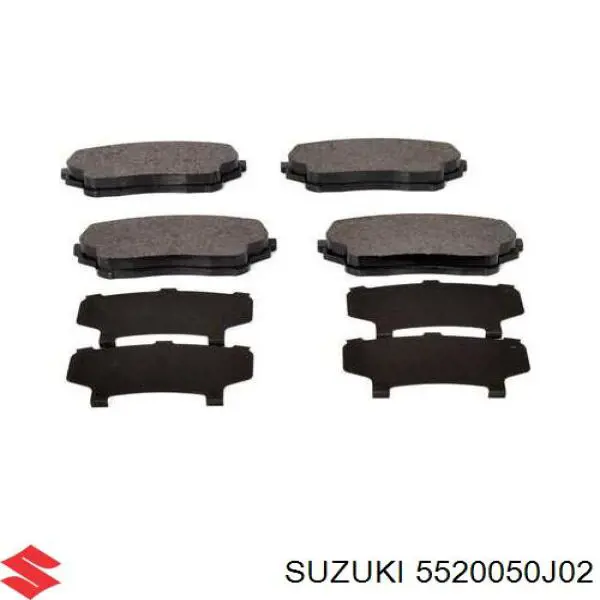 Pastillas de freno 5520050J02 Suzuki