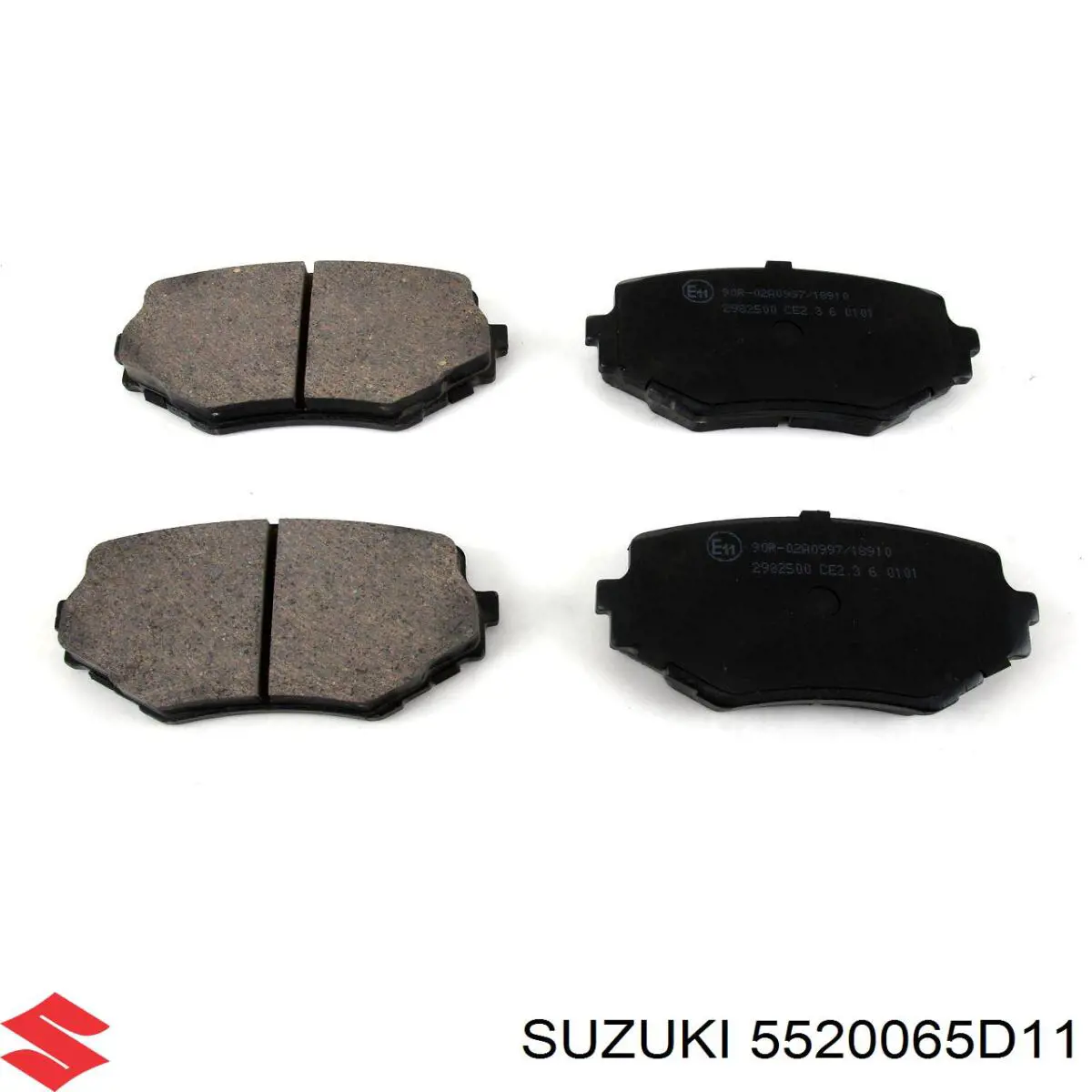 5520065D11 Suzuki pastillas de freno delanteras