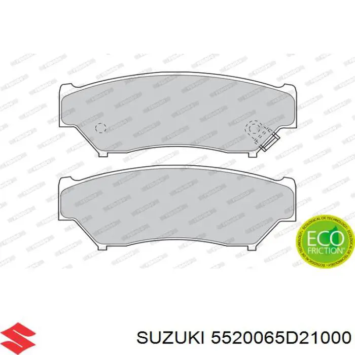 Pastillas freno delanteras Suzuki 5520065D21000 precio, desde 23,08 EUR
